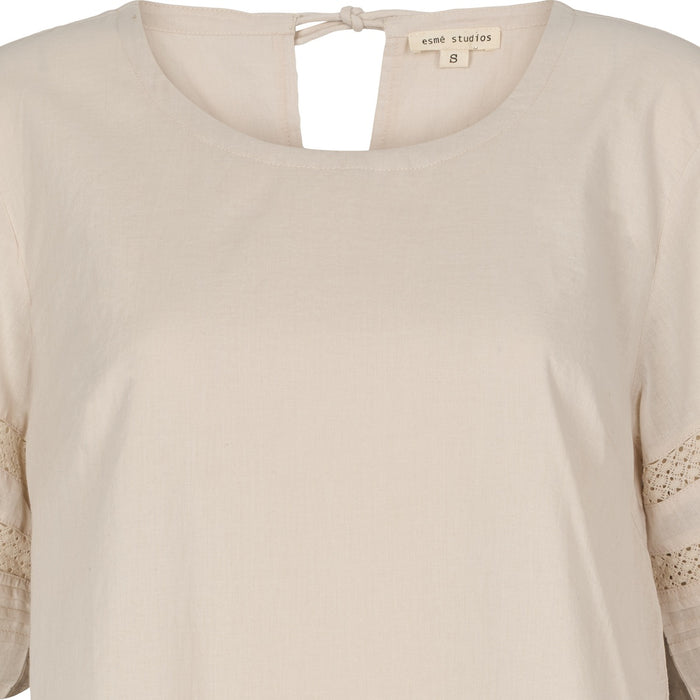 Esmé Studios ESAmina Dress GOTS - Oatmeal