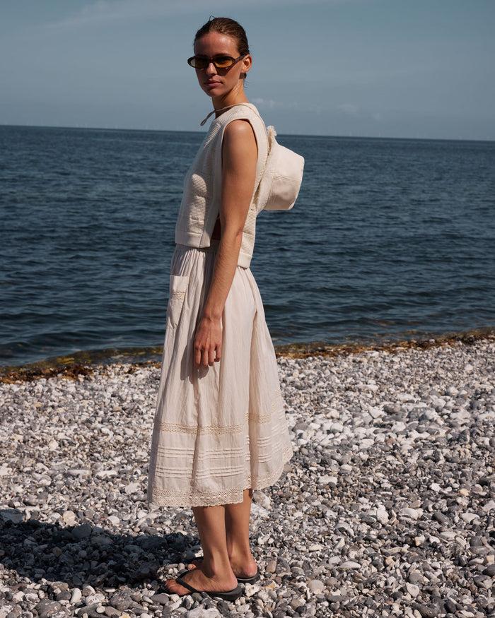 Esmé Studios ESAmina Skirt GOTS - Oatmeal