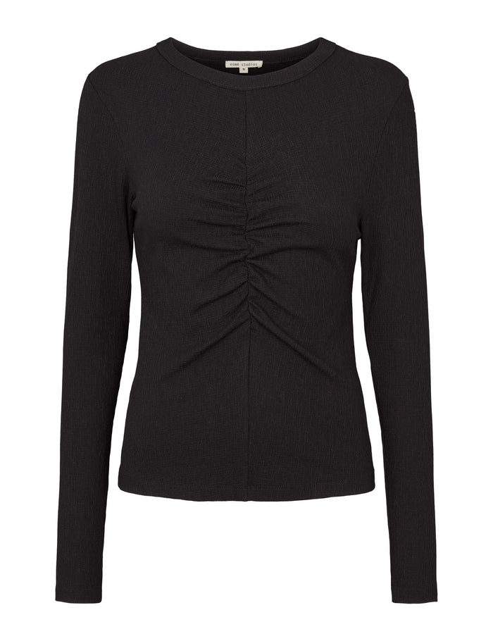 Esmé Studios ESAriel LS Top GOTS - Black