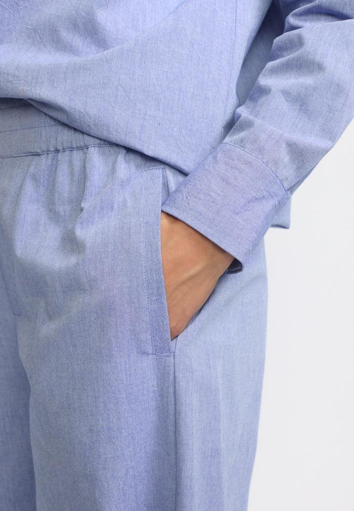 Esmé Studios ESAtlas Pants GOTS - Blue Washed