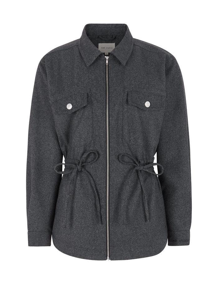 Esmé Studios ESBez Wool Jacket GRS - Gray Melange