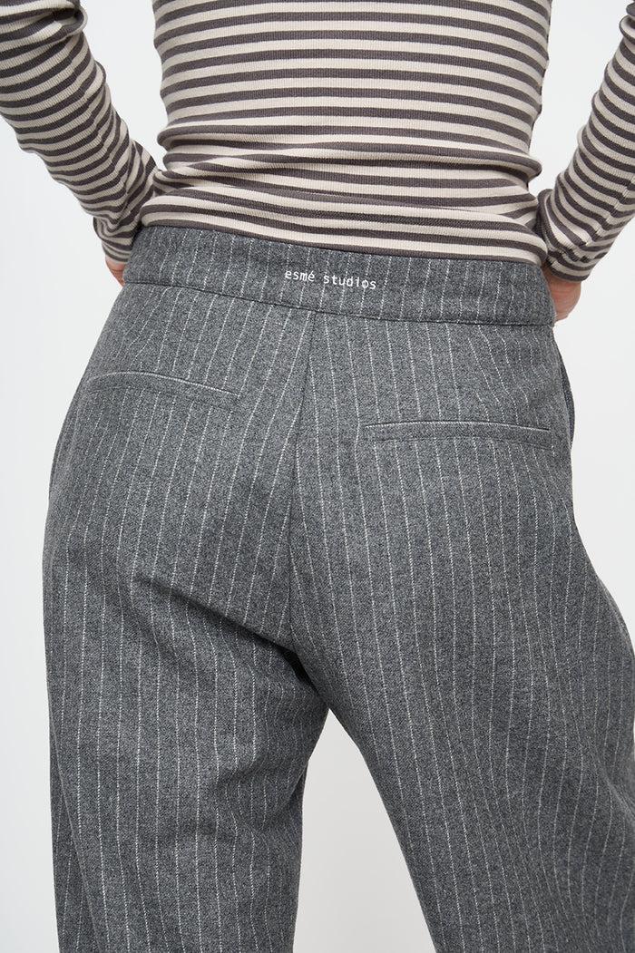 Esmé Studios ESHera Wool Pants GRS - Gray Melange