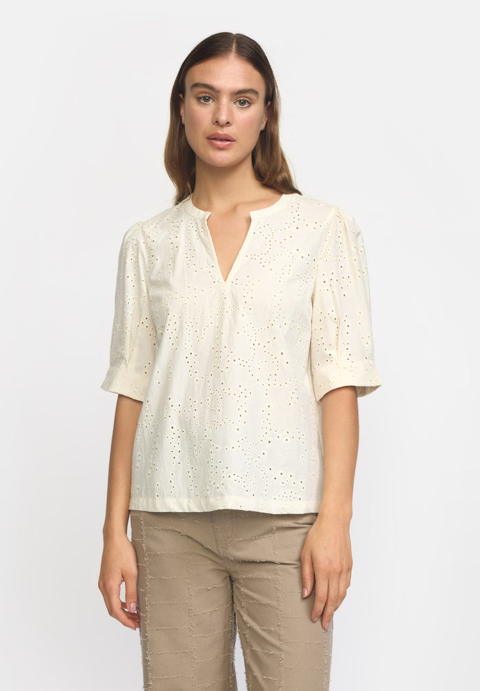 esmé studios ESLeo Blouse GOTS - Buttercream