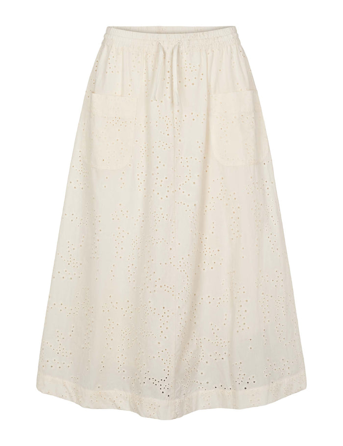 Esmé Studios ESLeo Midi Skirt GOTS - Buttercream