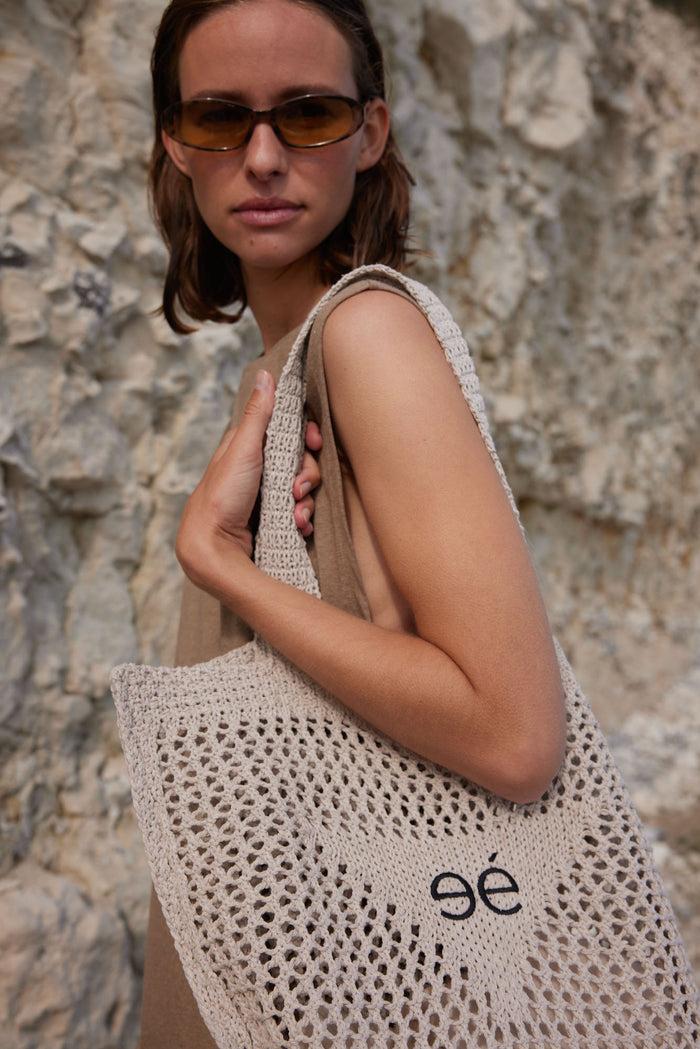 Esmé Studios ESLily Knit Bag - Pure Cashmere