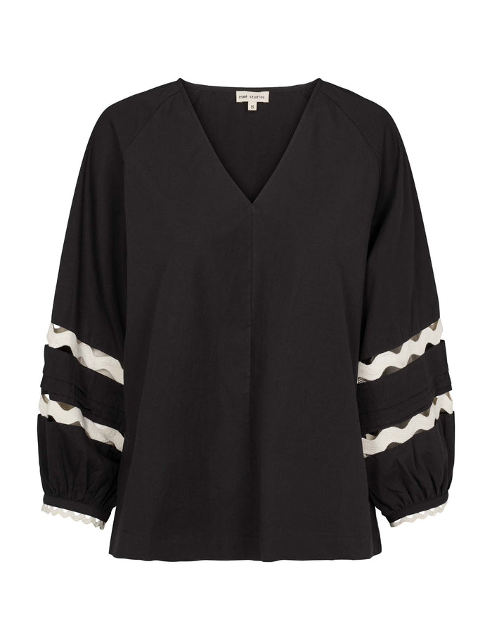 Esmé Studios ESMaddy Blouse GOTS - Black