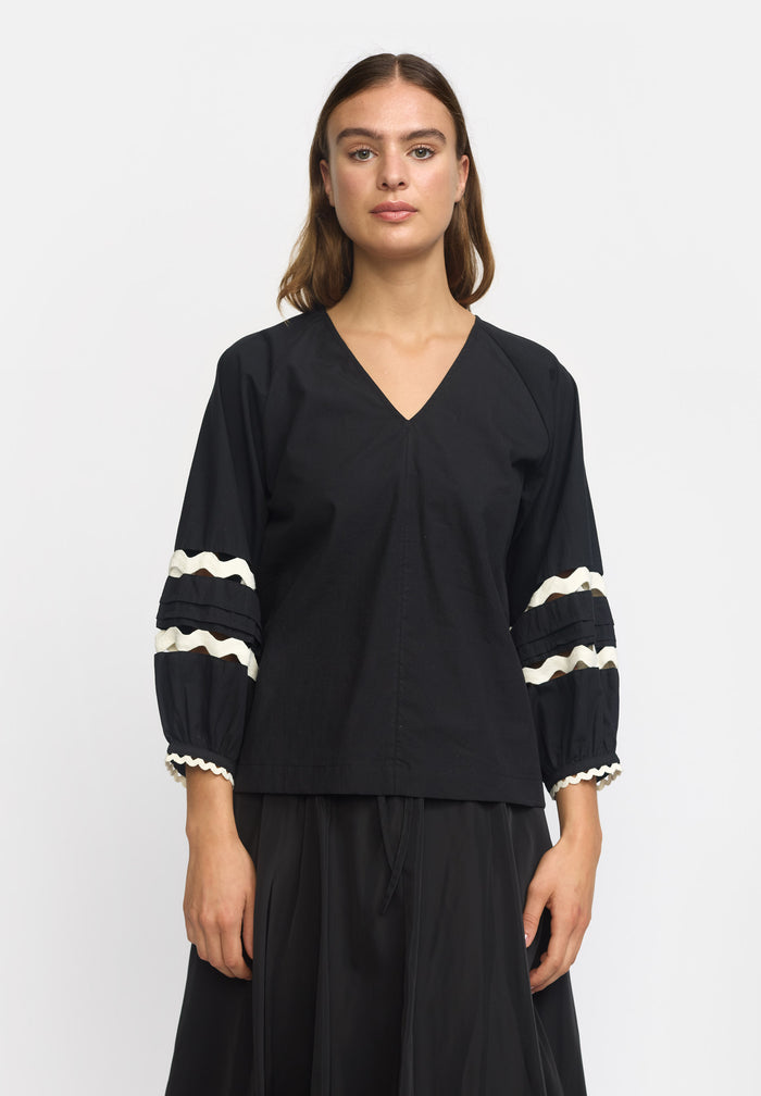 esmé studios ESMaddy Blouse GOTS - Black