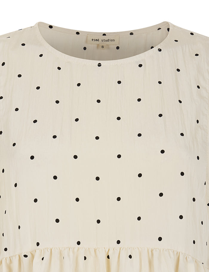 Esmé Studios ESMalia Top - Whitecap Gray