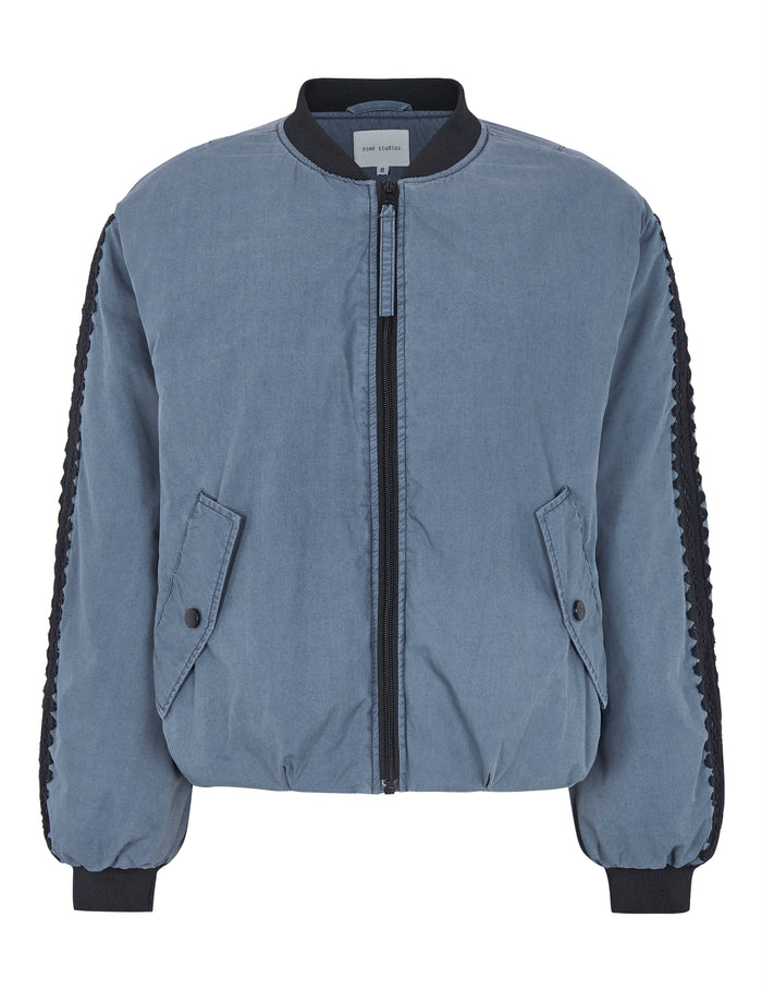 esmé studios ESMalula Bomber Jacket - Blue Nights