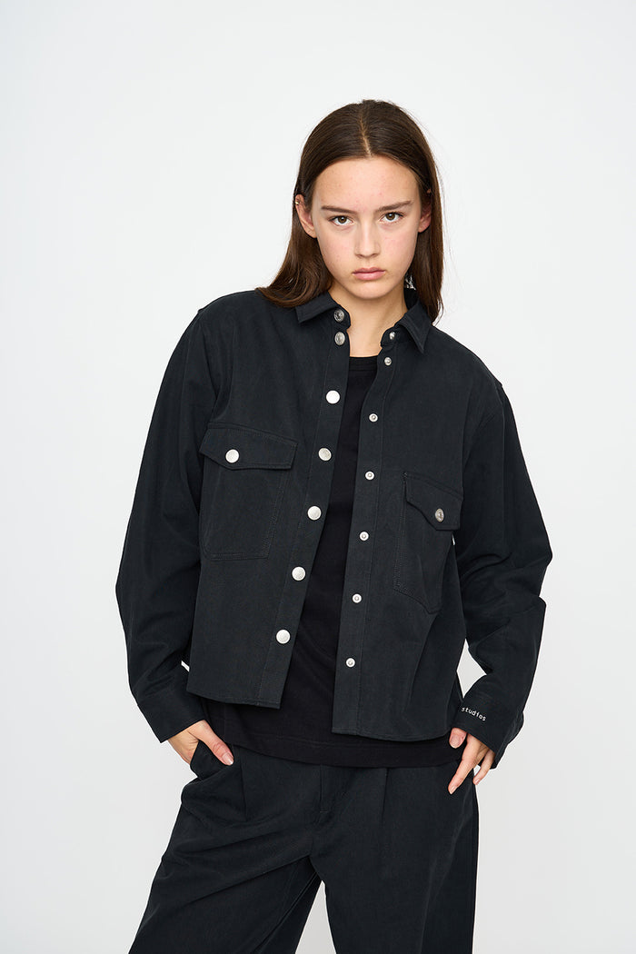 esmé studios ESMara Shirt Jacket - Black