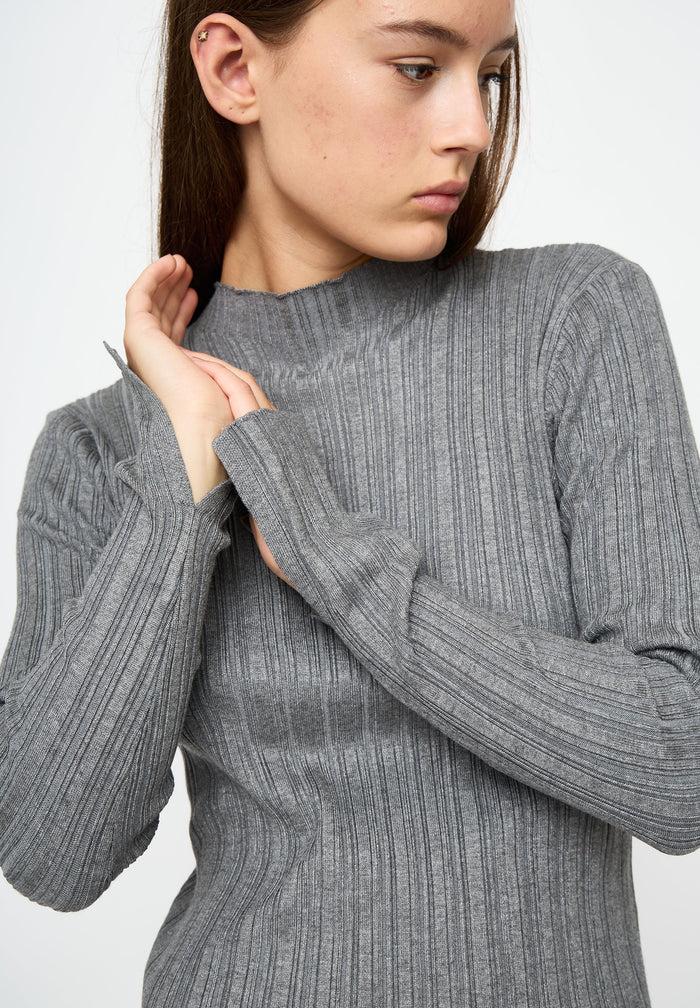 Esmé Studios ESMedina Knit Dress - Gray Melange