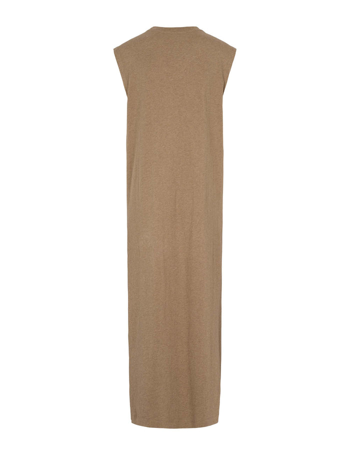 Esmé Studios ESMelan Tee Dress GOTS - Tannin Mélange