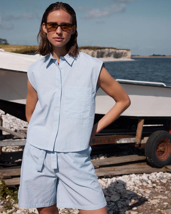 Esmé Studios ESNunu Shorts GOTS - Kentucky Blue