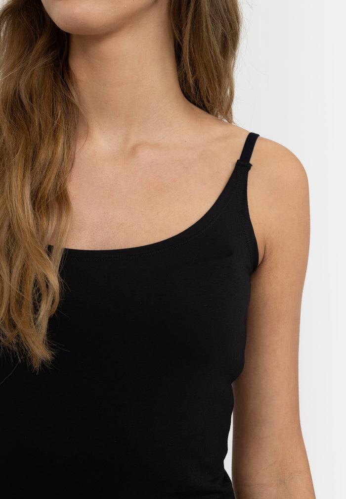 Esmé Studios ESPenelope Singlet Top - Black