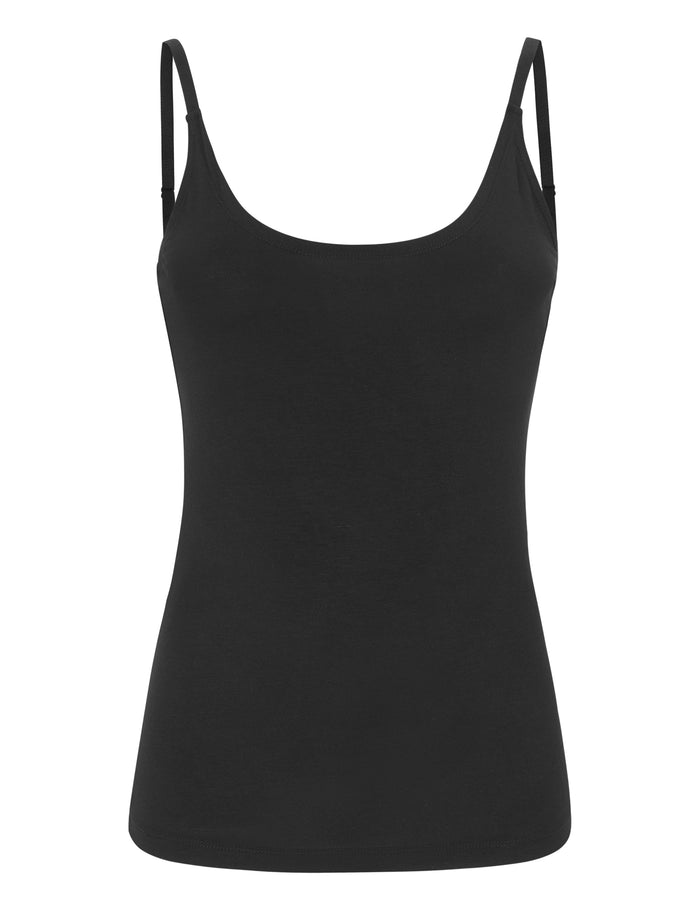 Esmé Studios ESPenelope Singlet Top - Black