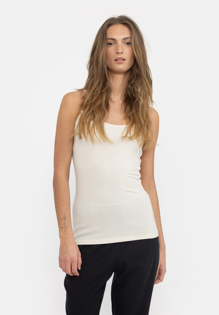 esmé studios ESPenelope Singlet Top - Bleached Sand
