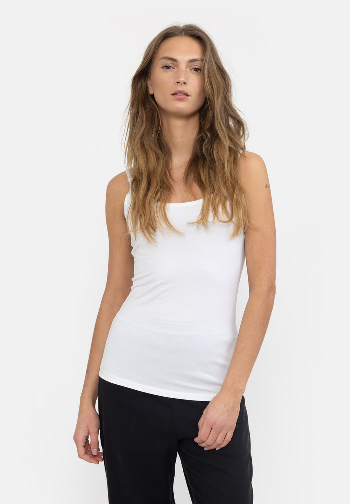 esmé studios ESPenelope Singlet Top - White