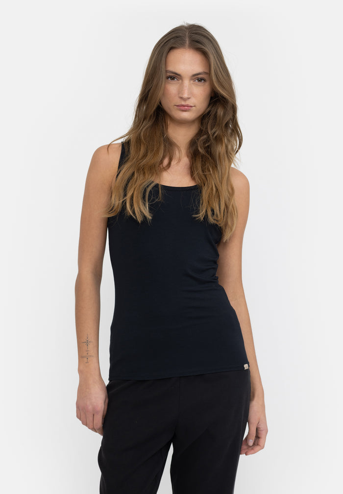 esmé studios ESPenelope Slim Fit Tank Top - Black