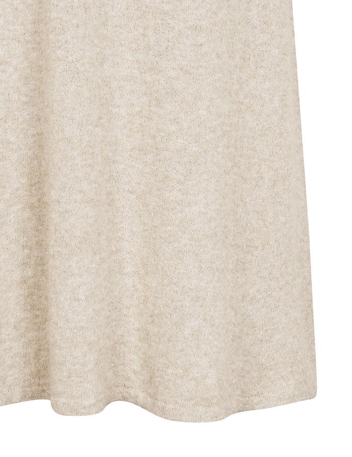 Esmé Studios ESRim Knit Skirt - Sand