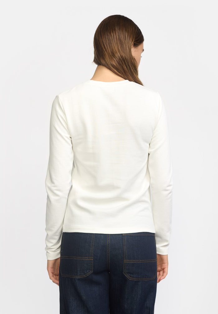 Esmé Studios ESRiver Blouse GOTS - Snow White