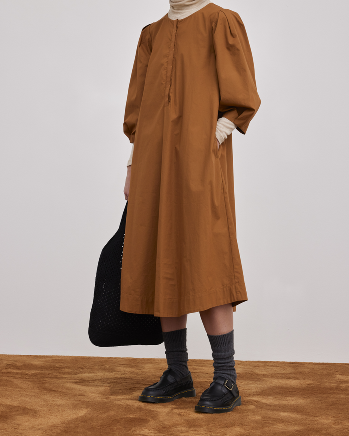 Esmé Studios ESRusso Dress - Brown Sugar