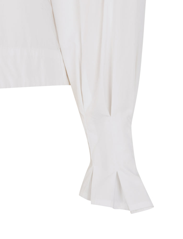 Esmé Studios ESRusso LS Blouse - White