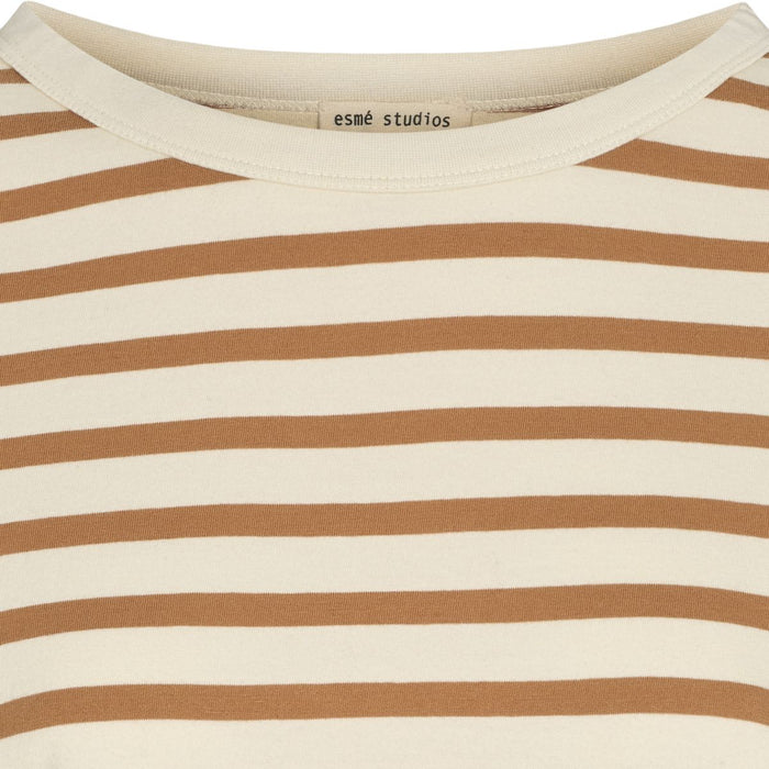 Esmé Studios ESSigne LS Striped Top GOTS - Lion