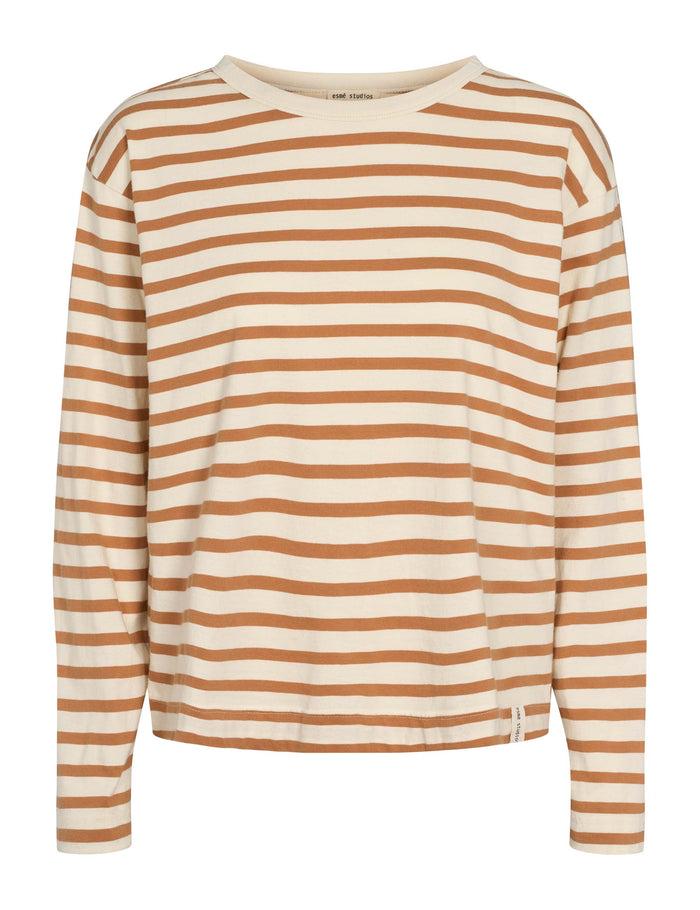 esmé studios ESSigne LS Striped Top GOTS - Lion