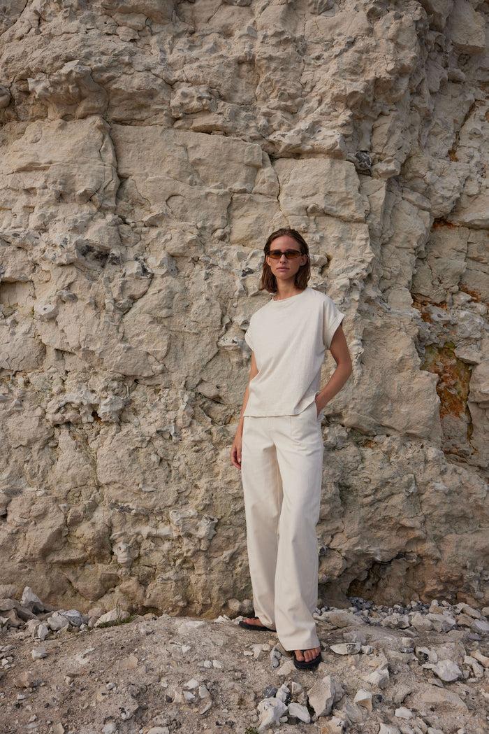 Esmé Studios ESTammi Wide Pants - Birch