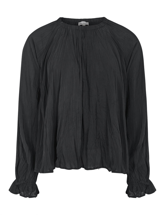 esmé studios ESTova LS Blouse GRS - Black