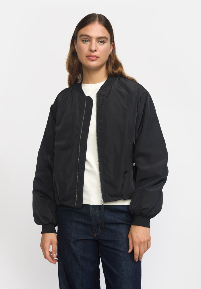 esmé studios ESTula Bomber Jacket GRS - Black