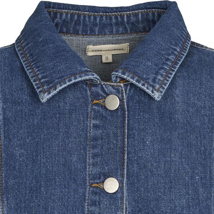 Esmé Studios ESNicole Denim Shirt Jacket - Blue Denim