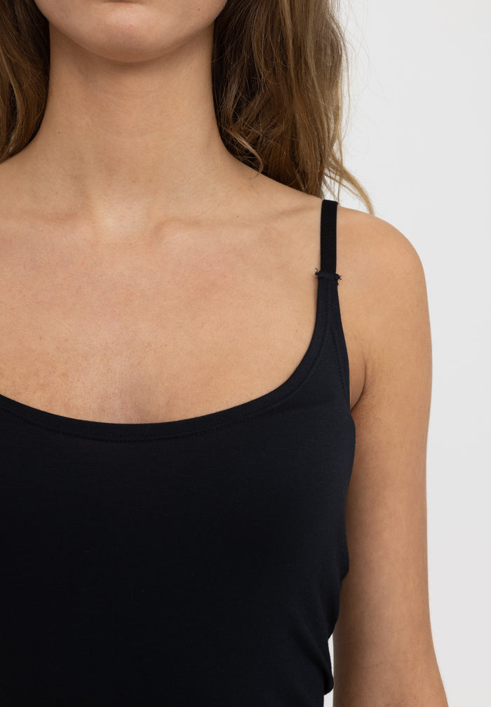 Esmé Studios ESPenelope Slim Fit Singlet Dress - Black