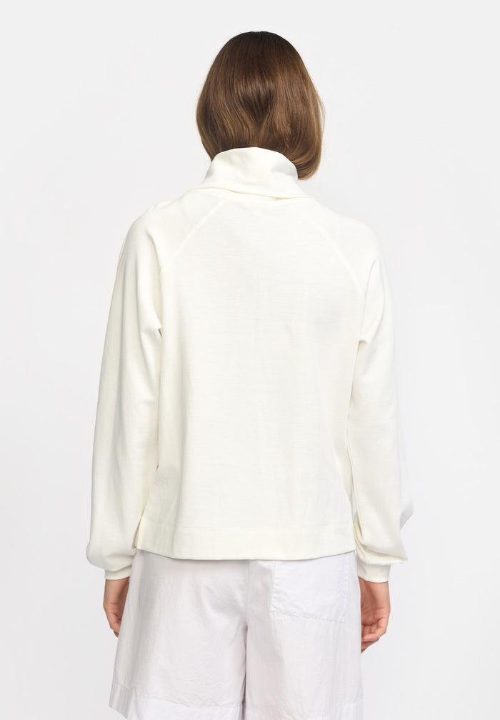 Esmé Studios ESRiver Rollneck Blouse GOTS - Snow White