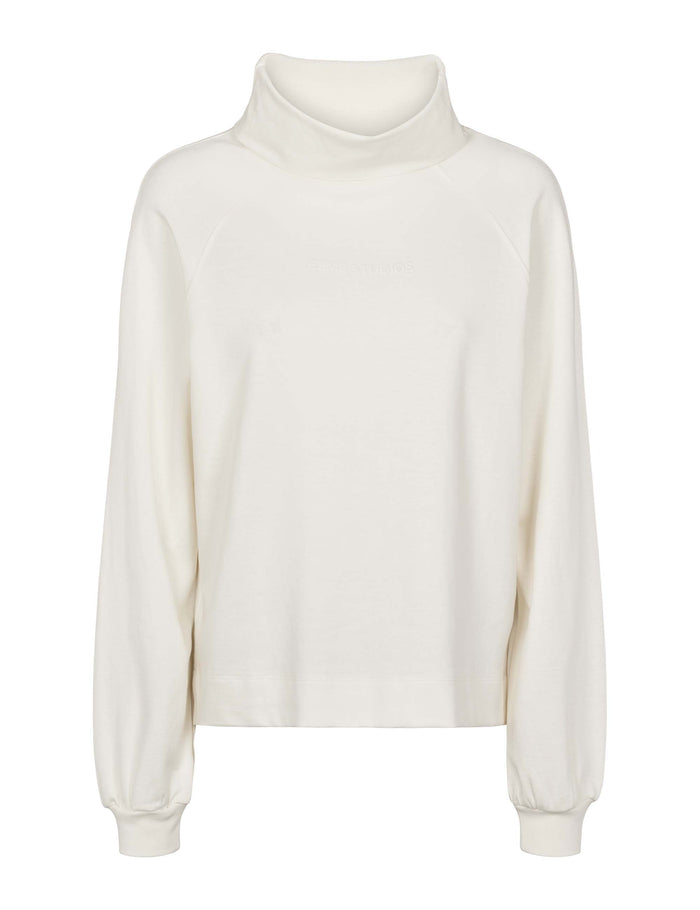 Esmé Studios ESRiver Rollneck Blouse GOTS - Snow White