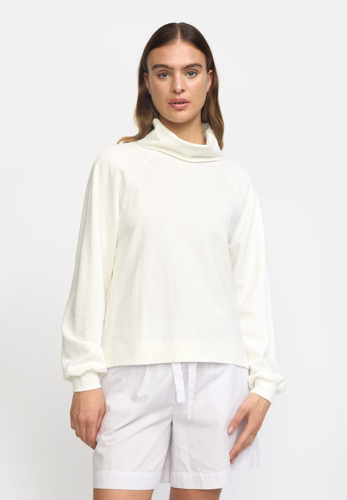 esmé studios ESRiver Rollneck Blouse GOTS - Snow White