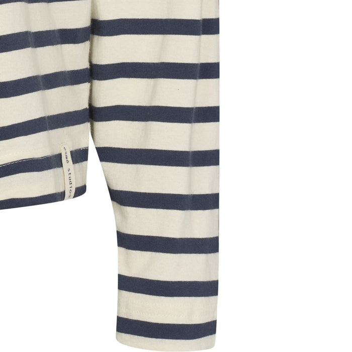 Esmé Studios ESSigne LS Striped Top GOTS - Blue Nights