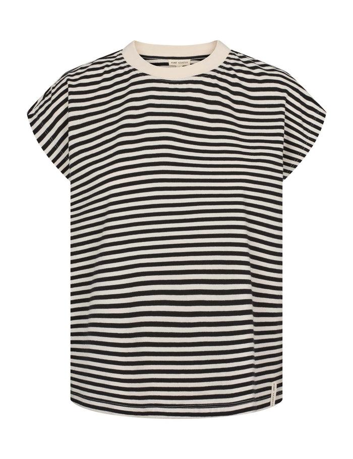 esmé studios ESSigne SL Top Stripe GOTS - Black Stripe