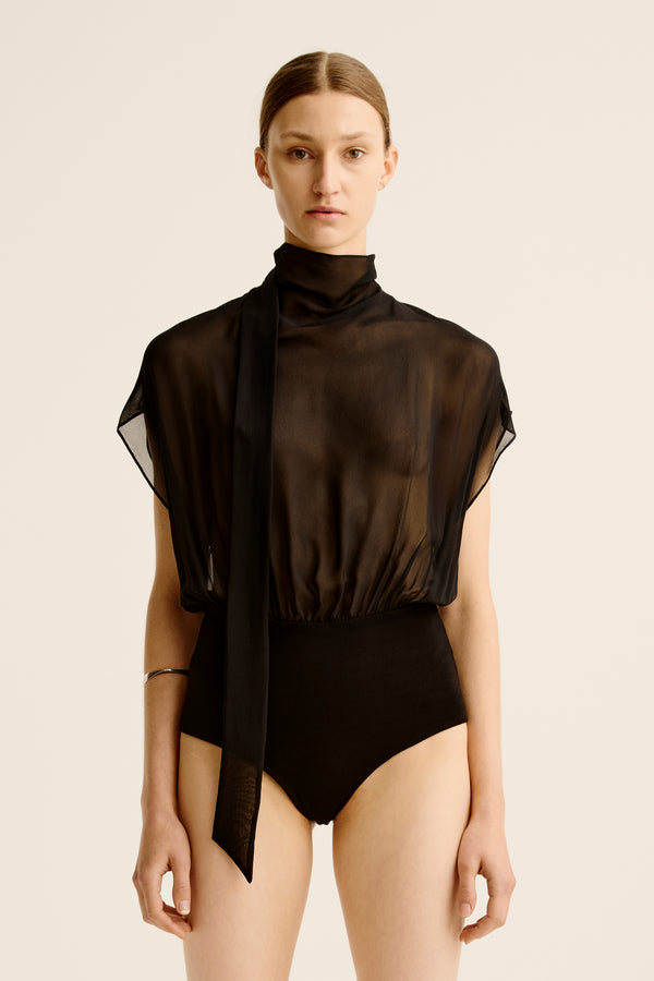 esse studios Aire Bodysuit - Black