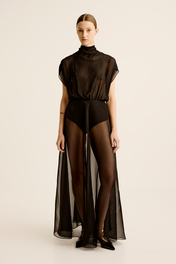 esse studios Aire Full Skirt - Black