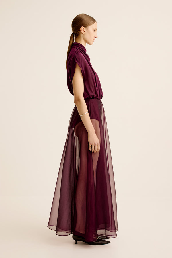 Esse Studios Aire Full Skirt - Shiraz