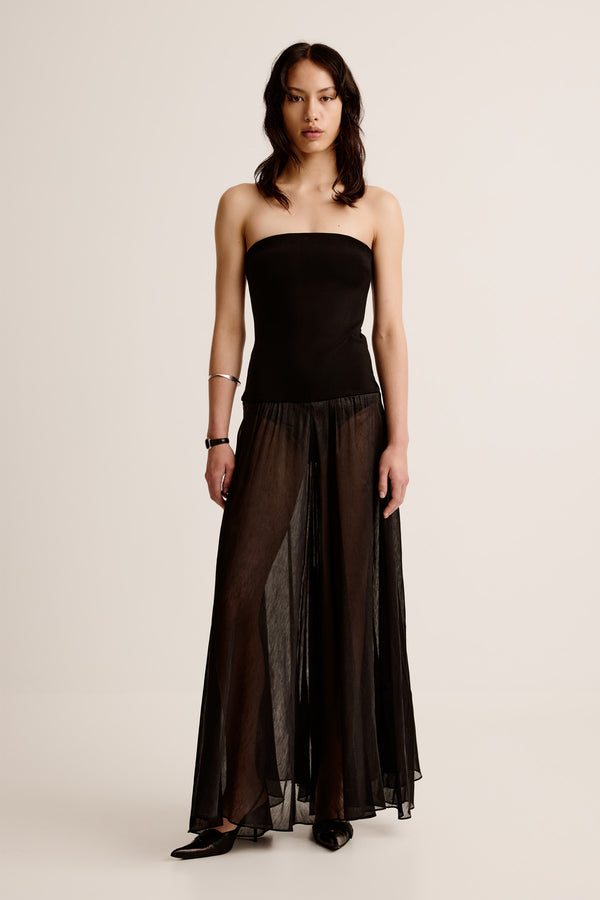 Esse Studios Aire Strapless Dress - Black