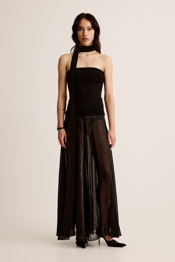 esse studios Aire Strapless Dress - Black