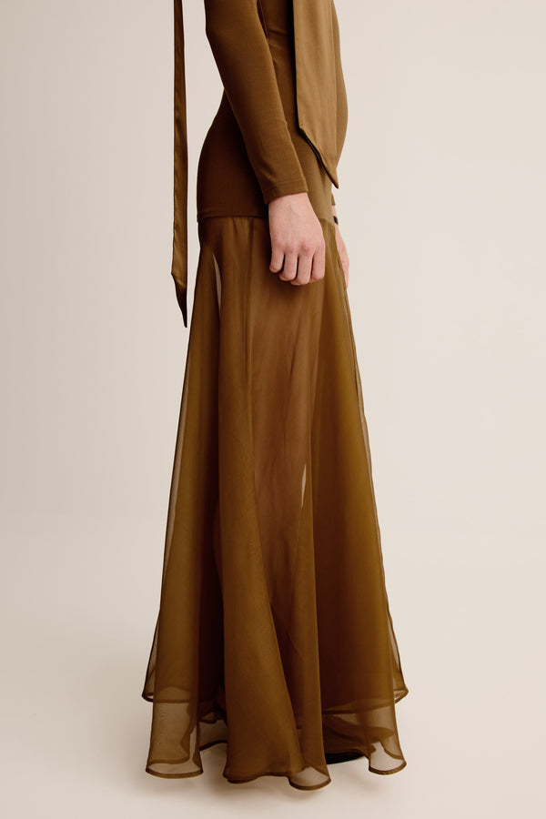 Esse Studios Aire Tie Maxi Dress