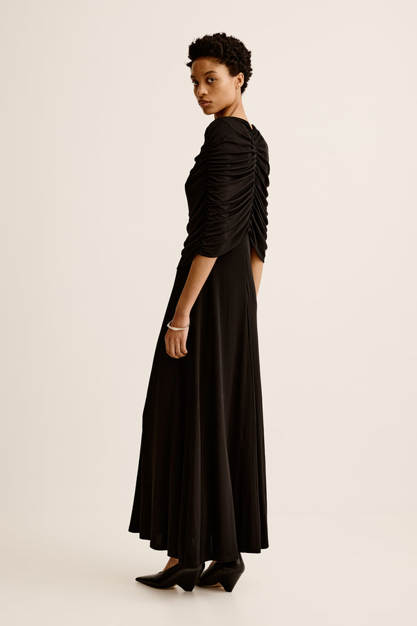 Esse Studios Bonachi Cape Dress - Black
