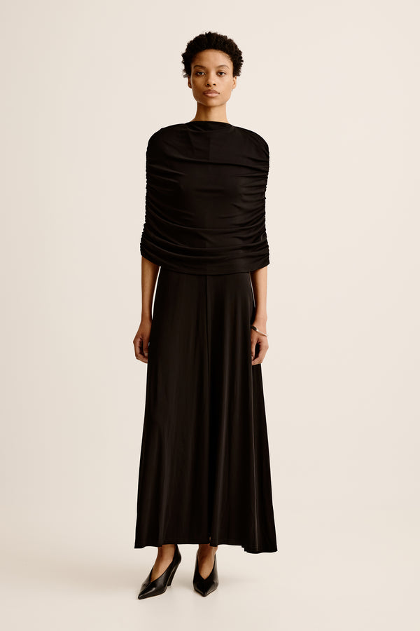 esse studios Bonachi Cape Dress - Black