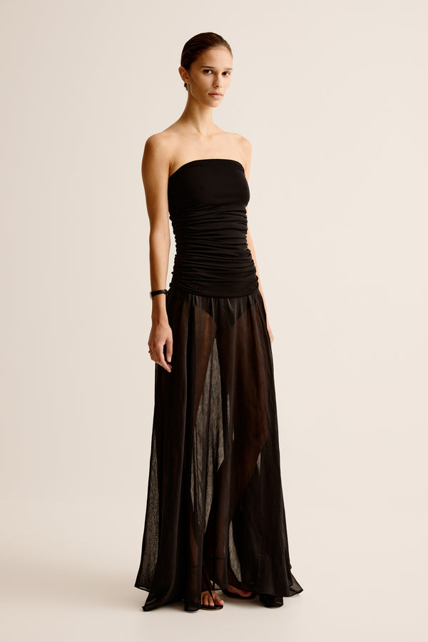 esse studios Bonachi Strapless Top - Black