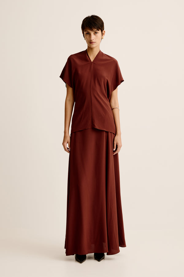 esse studios Cepi Maxi Skirt - Java