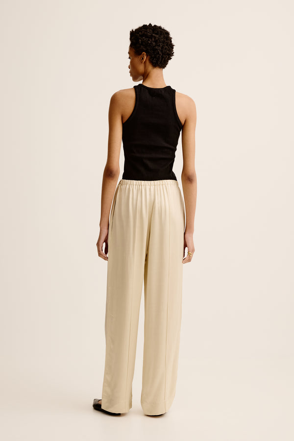 Esse Studios Classico Tuck Pant - Oyster