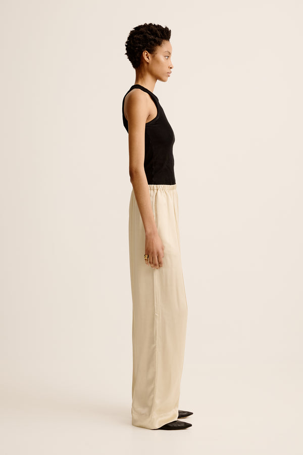 Esse Studios Classico Tuck Pant - Oyster